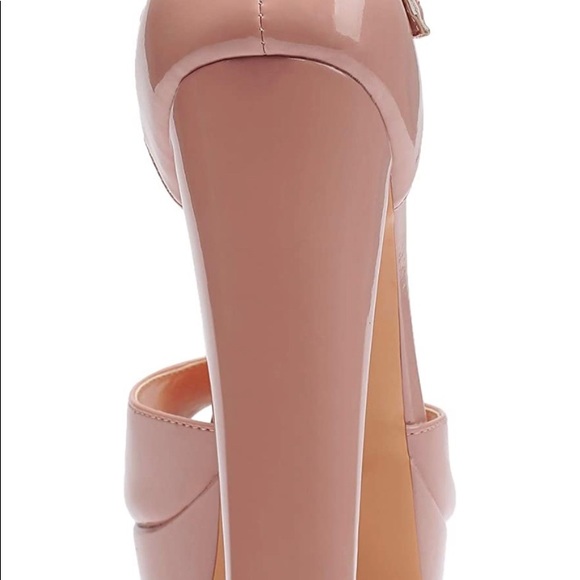 Eldof Women's Ankle Strap Platform High Heel - Picture 3 of 7